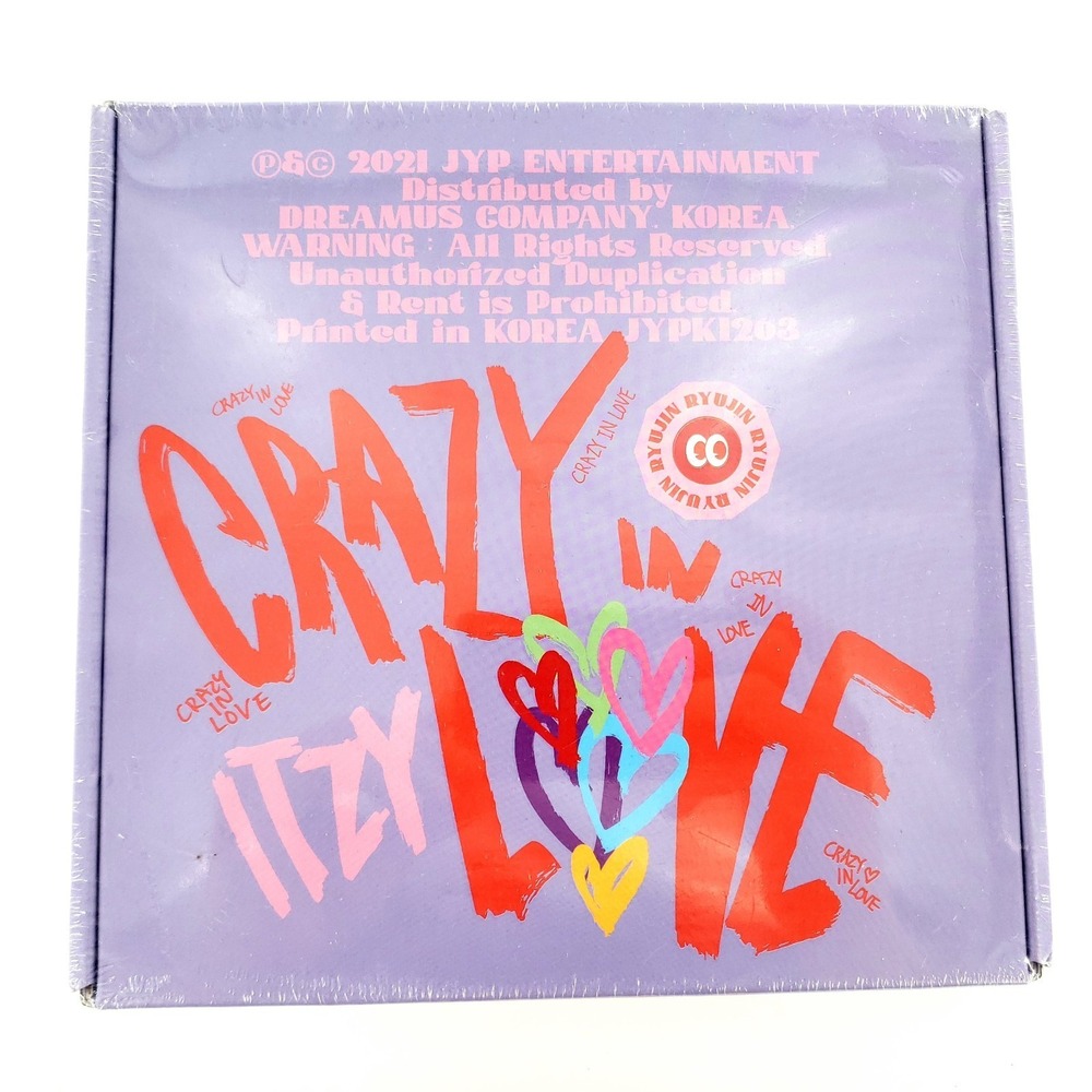 Itzy Crazy In Love CD Crushed Box Brand New Sealed